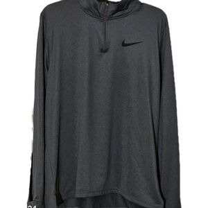 NIKE PRO DRI FIT 1/4 ZIP HYPER DRY TRAINING PULLOVER MEN'S SIZE M- DM5503-070